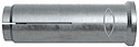 Cheville à frapper EA II M 10 x 40 en acier électrozingé D12mm, 50 pièces