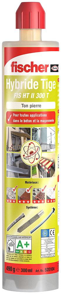 RÉSINE HYBRIDE FIS HT II 300T TON PIERRE