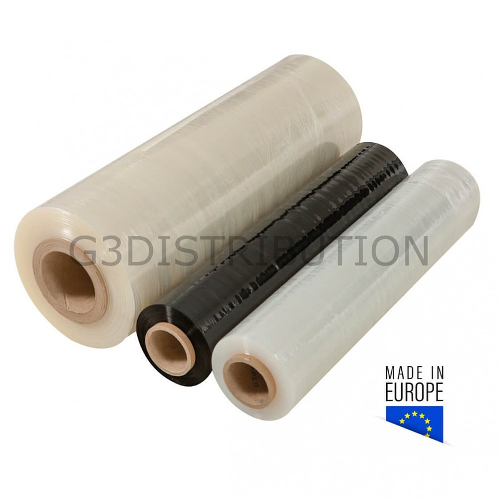 FILM ETIRABLE MANUEL TRANSPARENT 30µ - 450MM X 180M