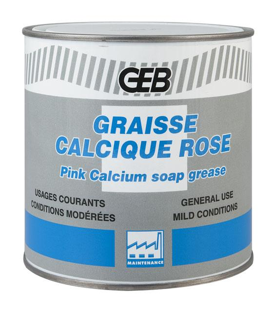 GRAISSE CALCIQUE ROSE  boîte 600 g