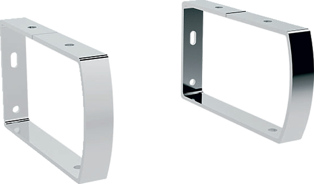 Set d'équerres de montage Geberit Renova pour lavabos (2 pc.): Chromé