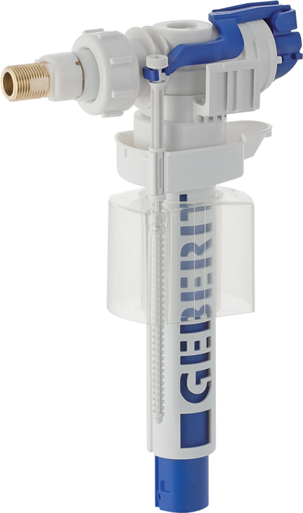 Robinet flotteur Geberit type 380, alimentation latérale, 3/8  , mamelon en laiton, pour réservoir apparent