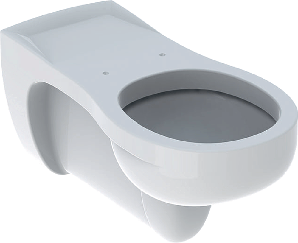 Cuvette WC suspendu Geberit Vitalis, rallongée, 70cm, Blanc