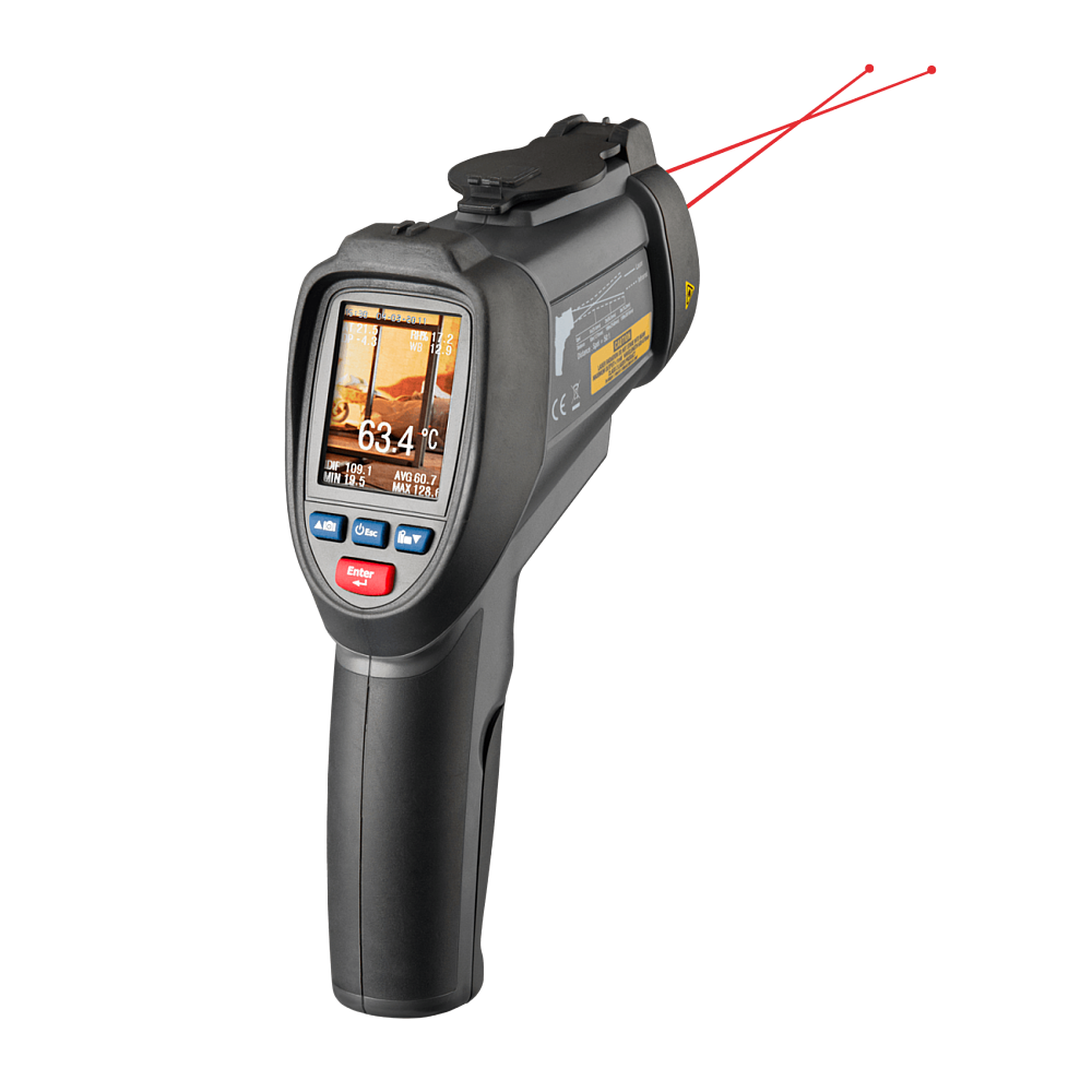 THERMOMÈTRE INFRAROUGE FIRT 1000 DATAVISION