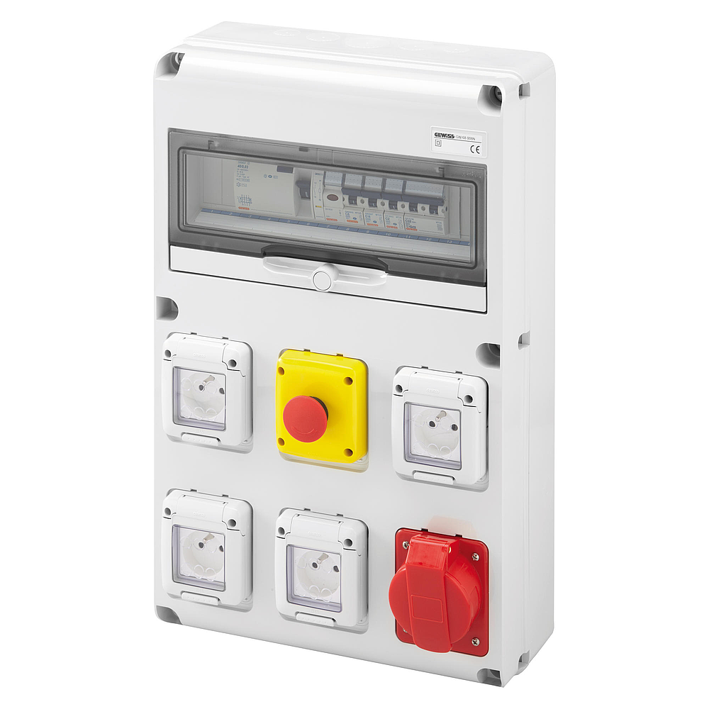 COFFRET 4x230V-16A+1XTRI400V-32A+AU