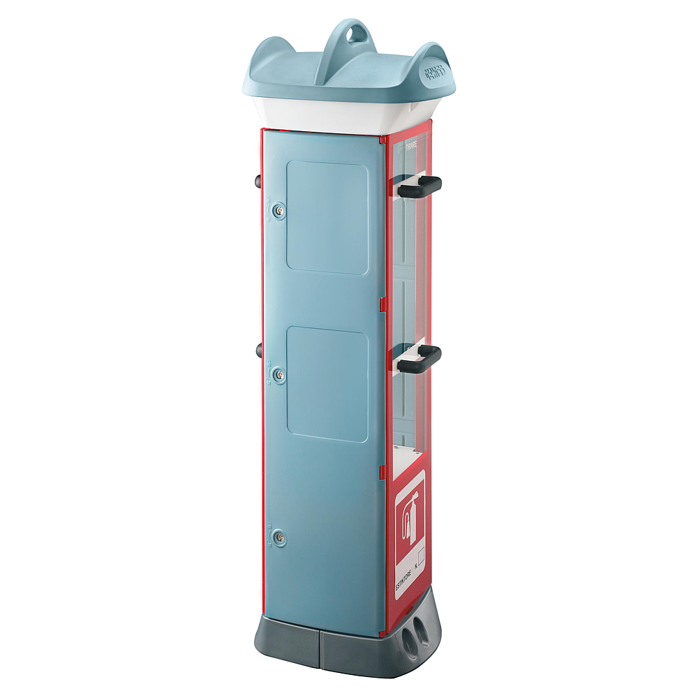 BORNE QMC63 ANTI-INCENDIE BLEU
