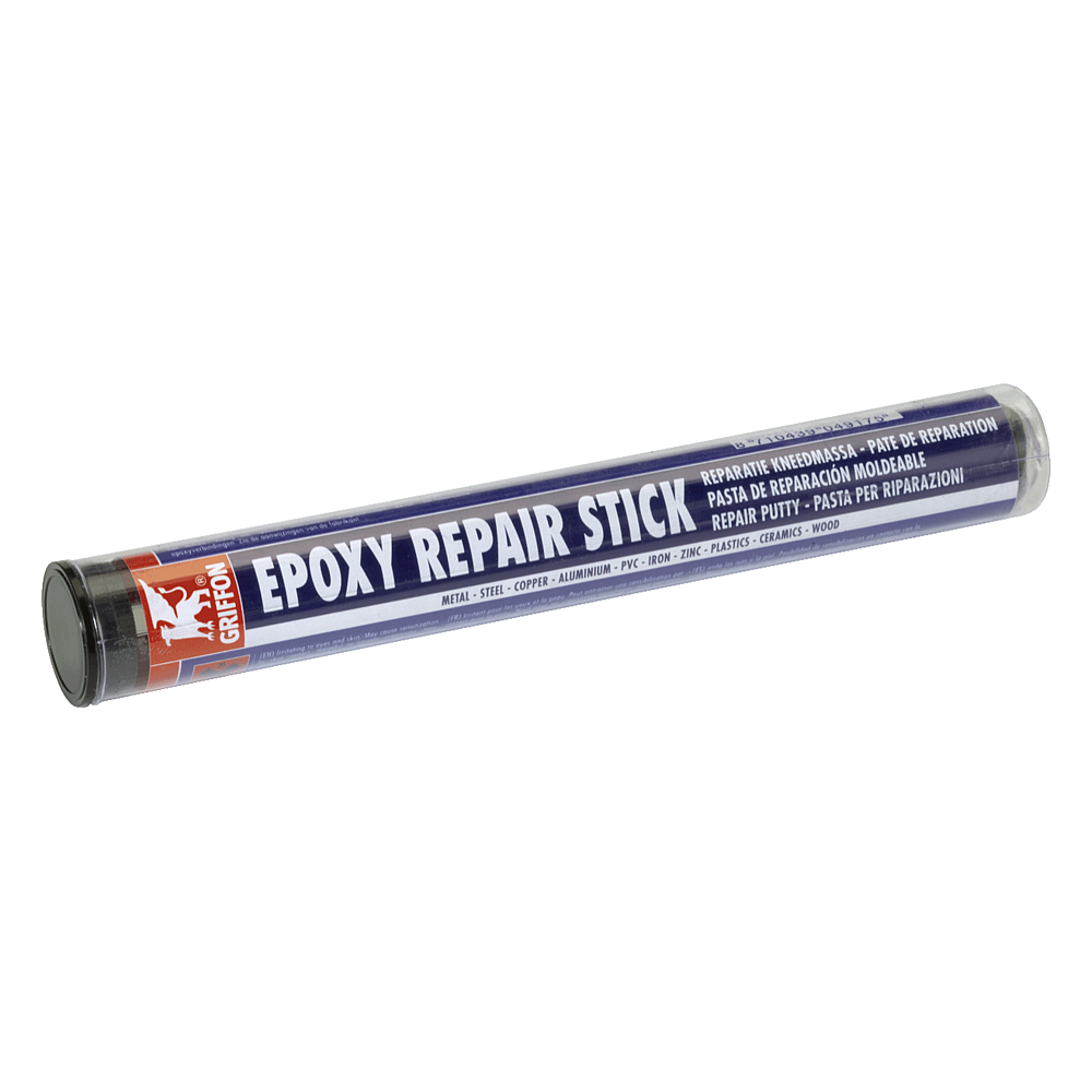 Résine réparation (Baton 114gr)   REPAR STICK'EXPRESS      RECONSTITUE LE BOIS, BETON, METAL, PVC..