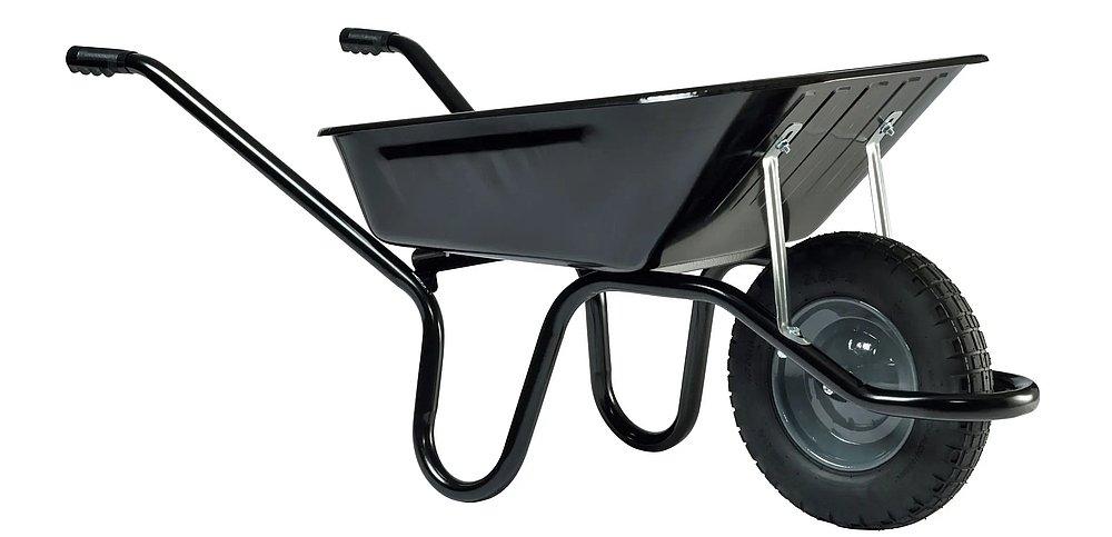 BROUETTE  AKTIV PREMIUM  100 Peinte  noir 1 roue increvable