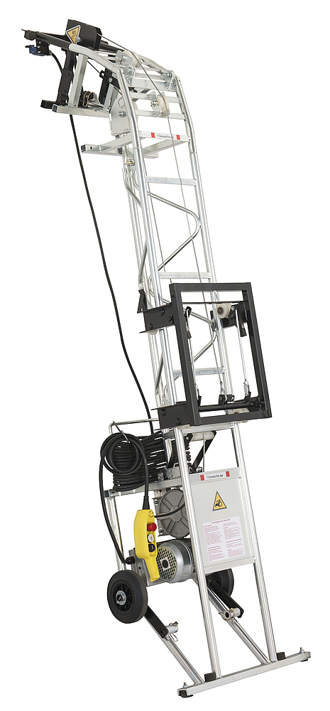 Monte-matériaux 10 m à échelles acier sans plateau couvreur