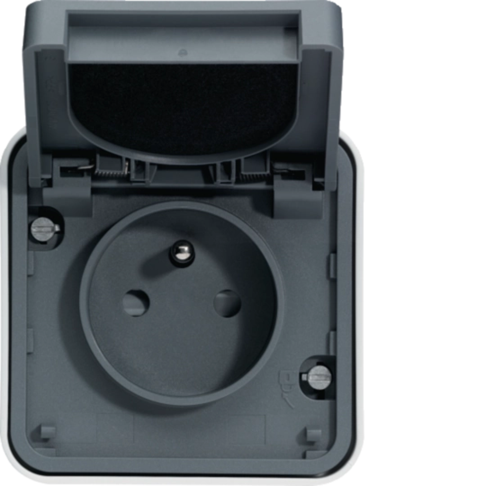 cubyko PC 2P+T saillie gris