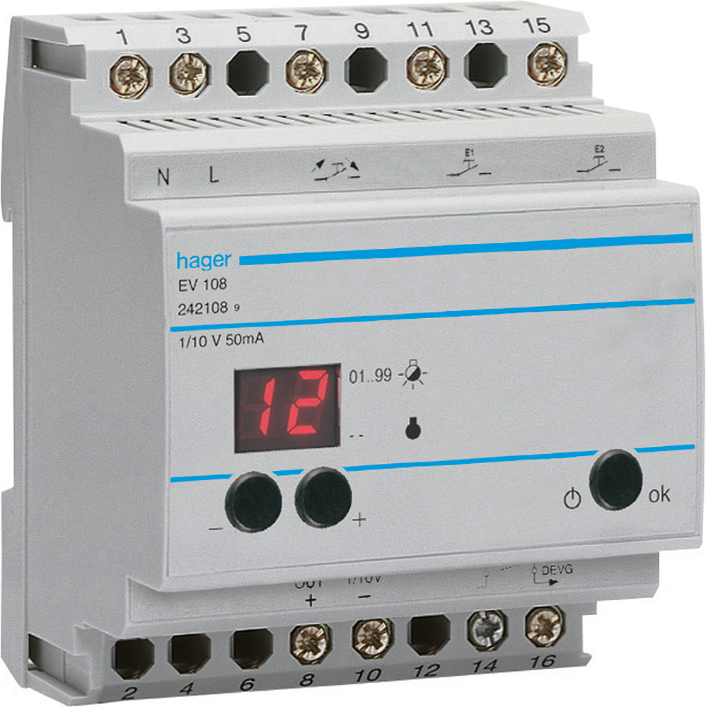Télévariat pilote 1-10V affich