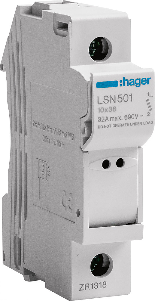 CC 1P 32A 690V L38 1M