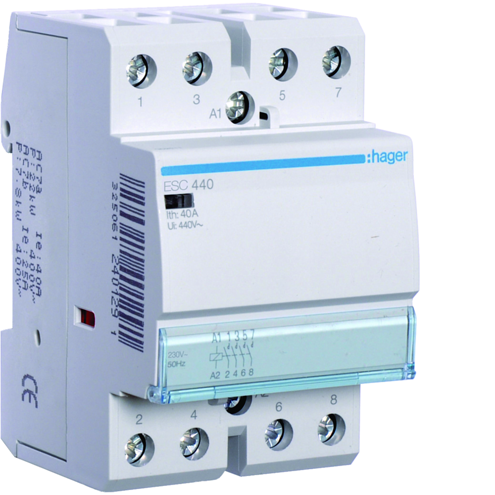 Contact 40A, 4F, 230V