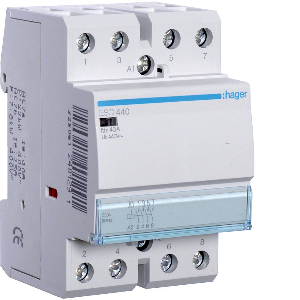 Contact 40A, 4F, 230V