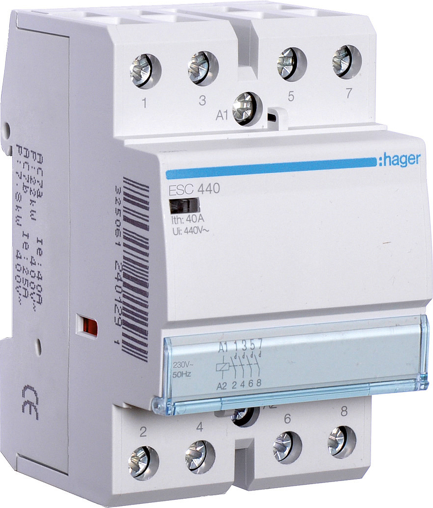 Contact 40A, 4F, 230V