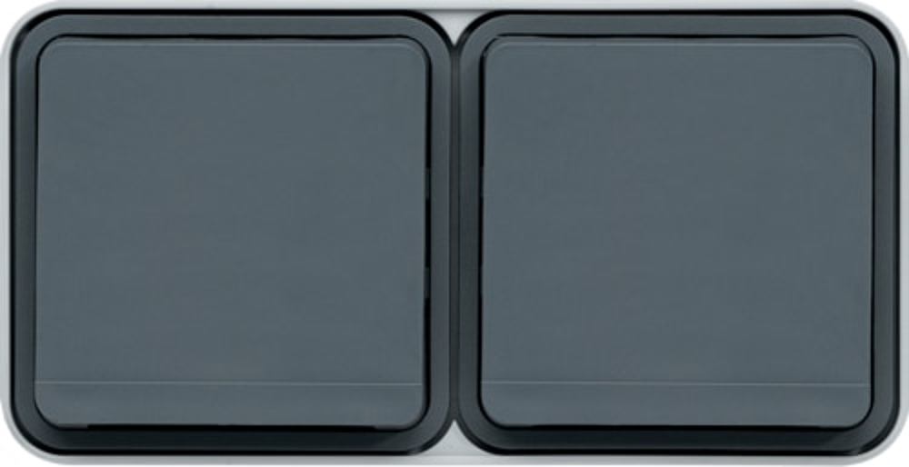 cubyko PC dble hor. 2P+T gris