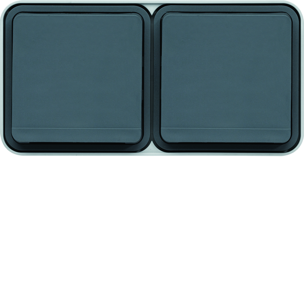 cubyko PC dble hor. 2P+T gris