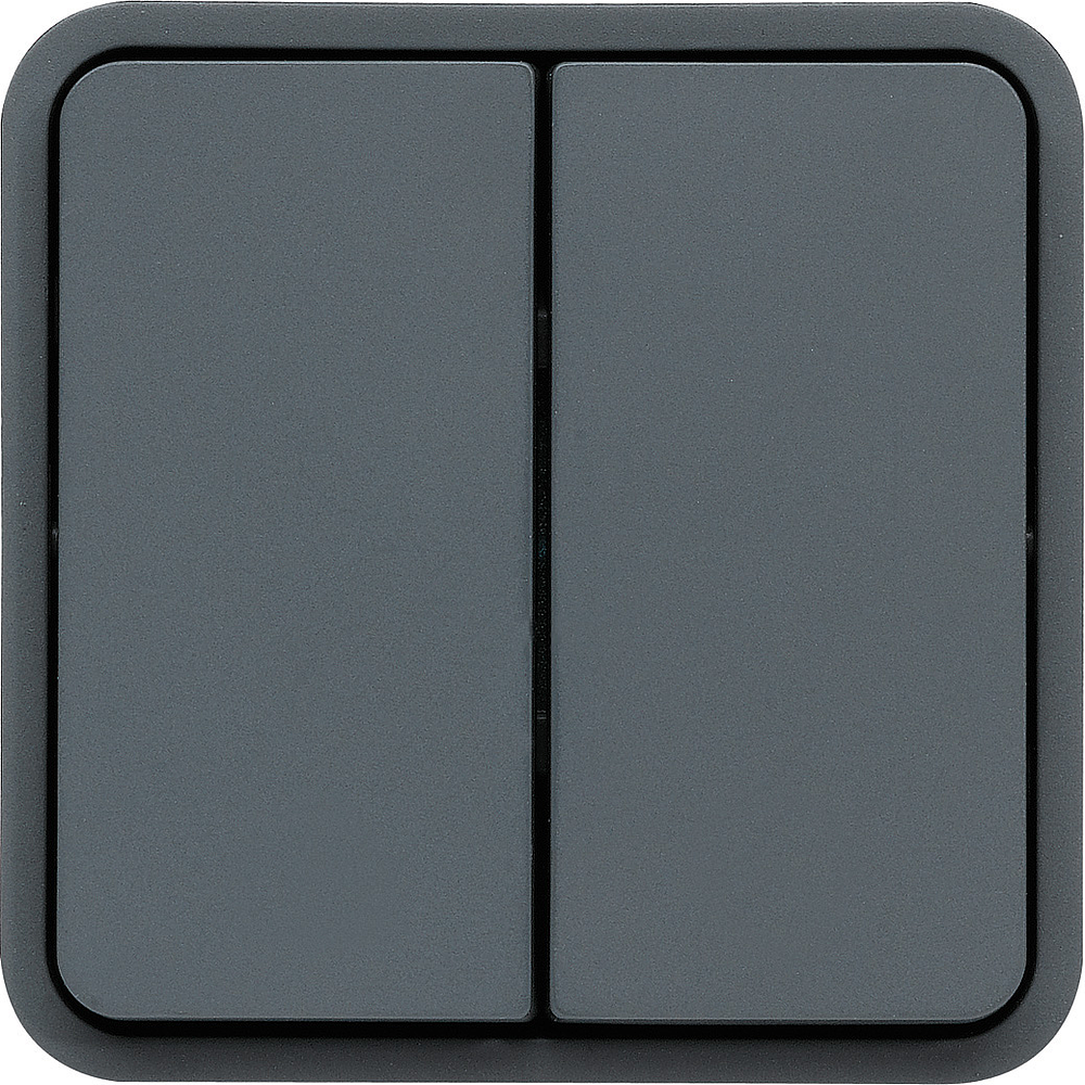 Double V et V LT associable cubyko gris