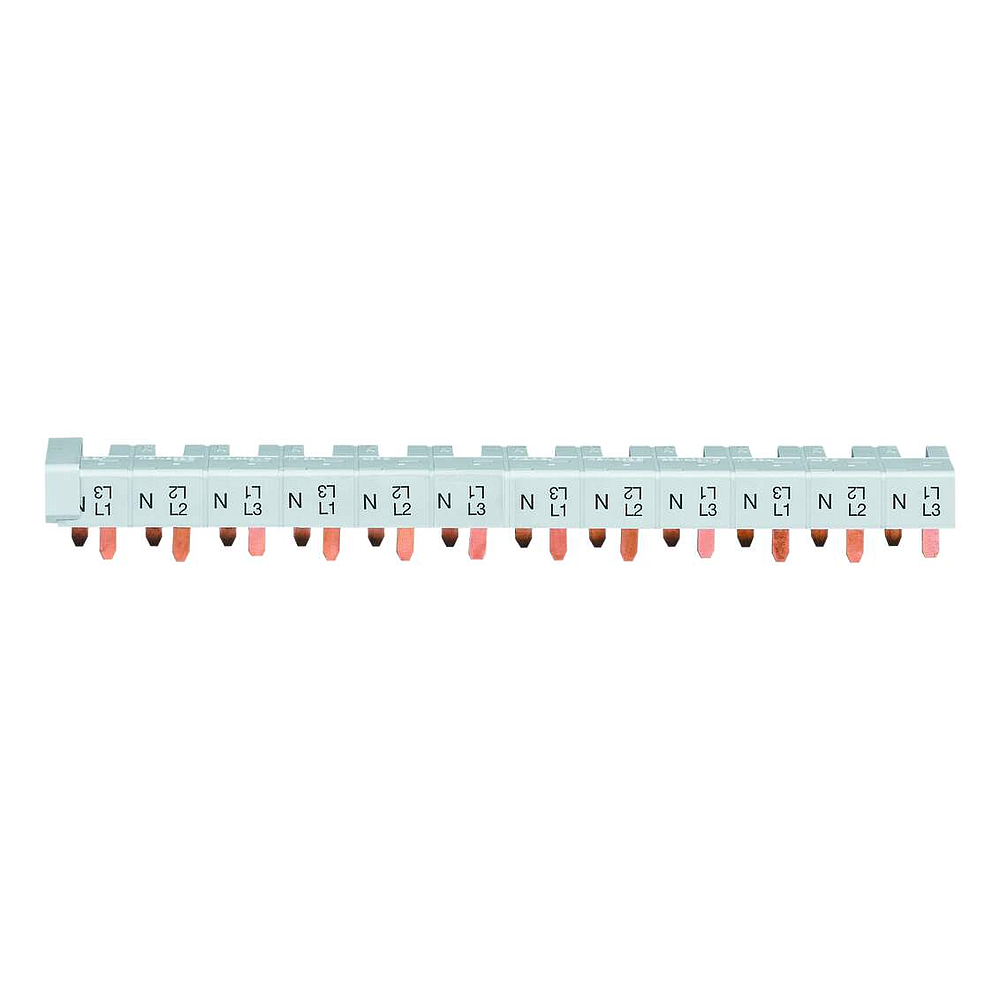 Barre pont 3P+N 63A lang. 10mm² 12m