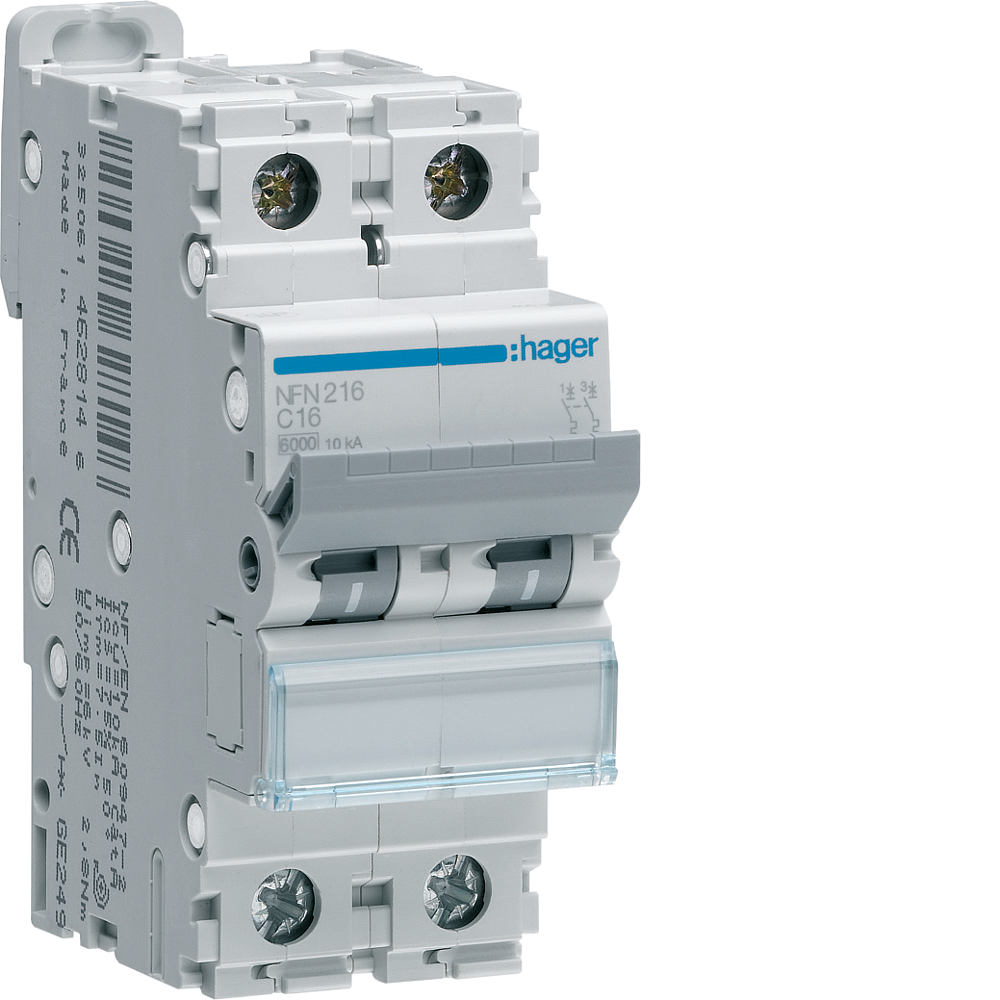 Disj.2P 6-10kA C-32A 2m