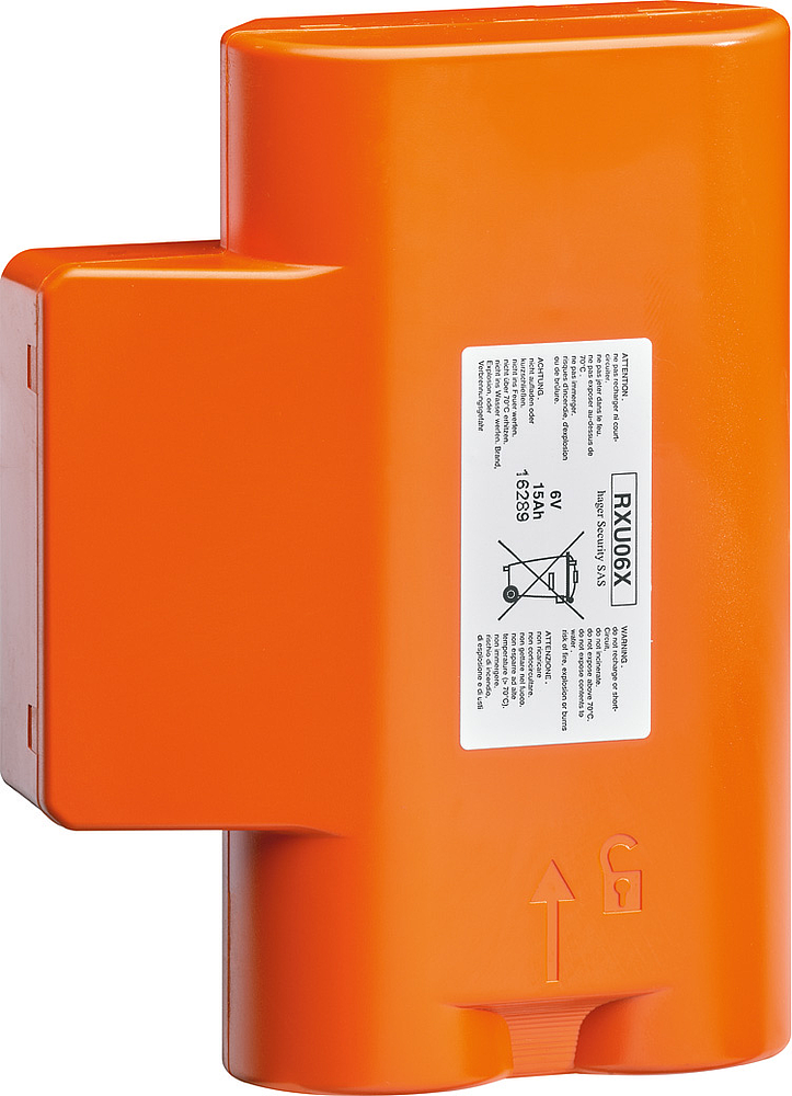 Bloc alim sirène ext, 6V-14Ah