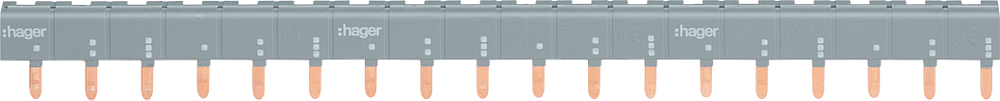 Barres pontage 3P+N 63A 24 mod
