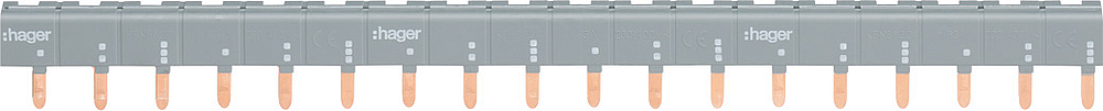 Barres pontage 3P+N 63A 24 mod