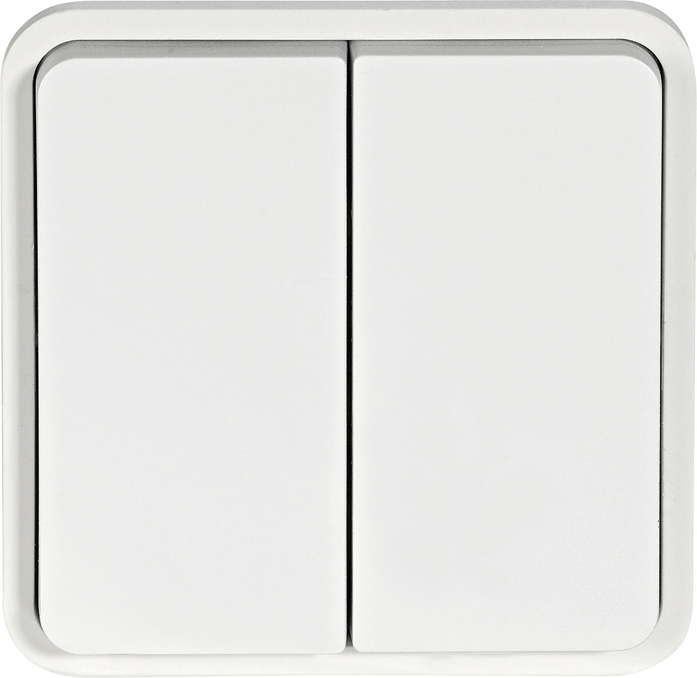 Double V et V LT associable cubyko blanc