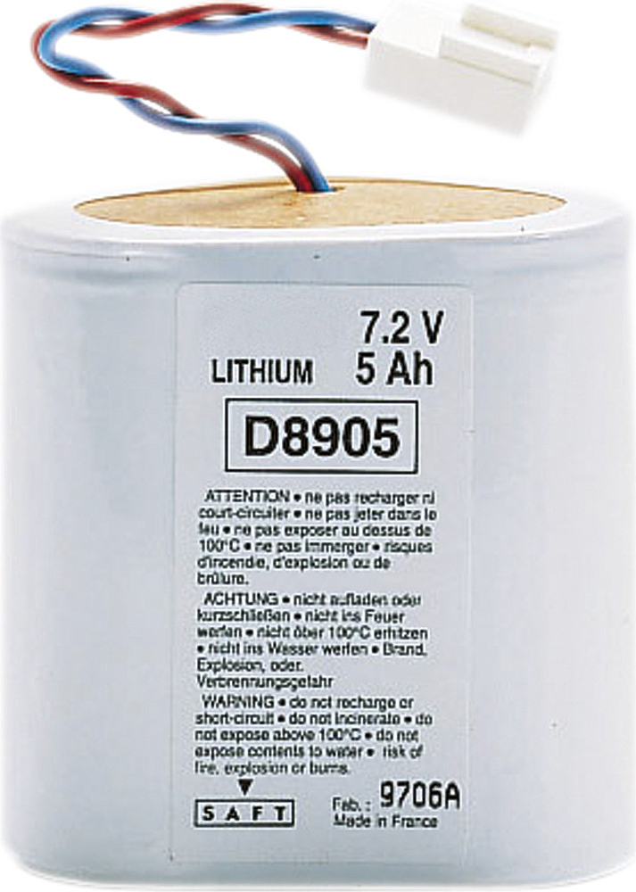 Pile lithium 7,2V/5AH