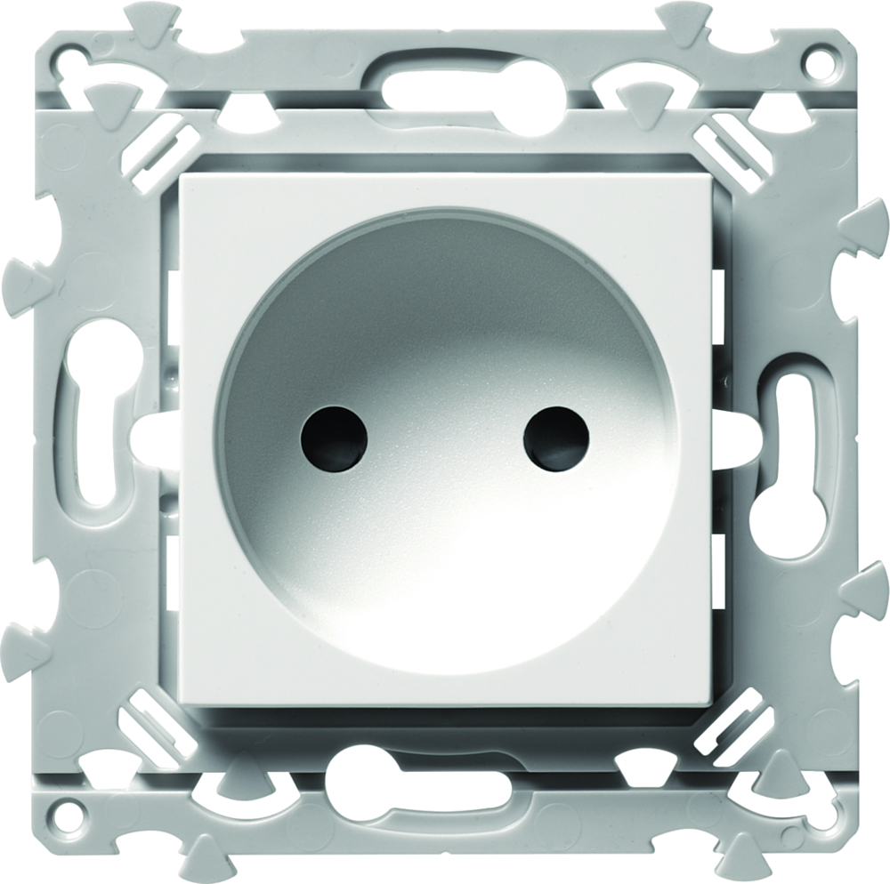Prise 2P SansVis Pure