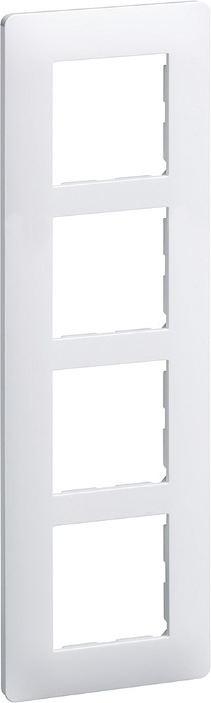 Plaque 4 postes entr.71 Pure