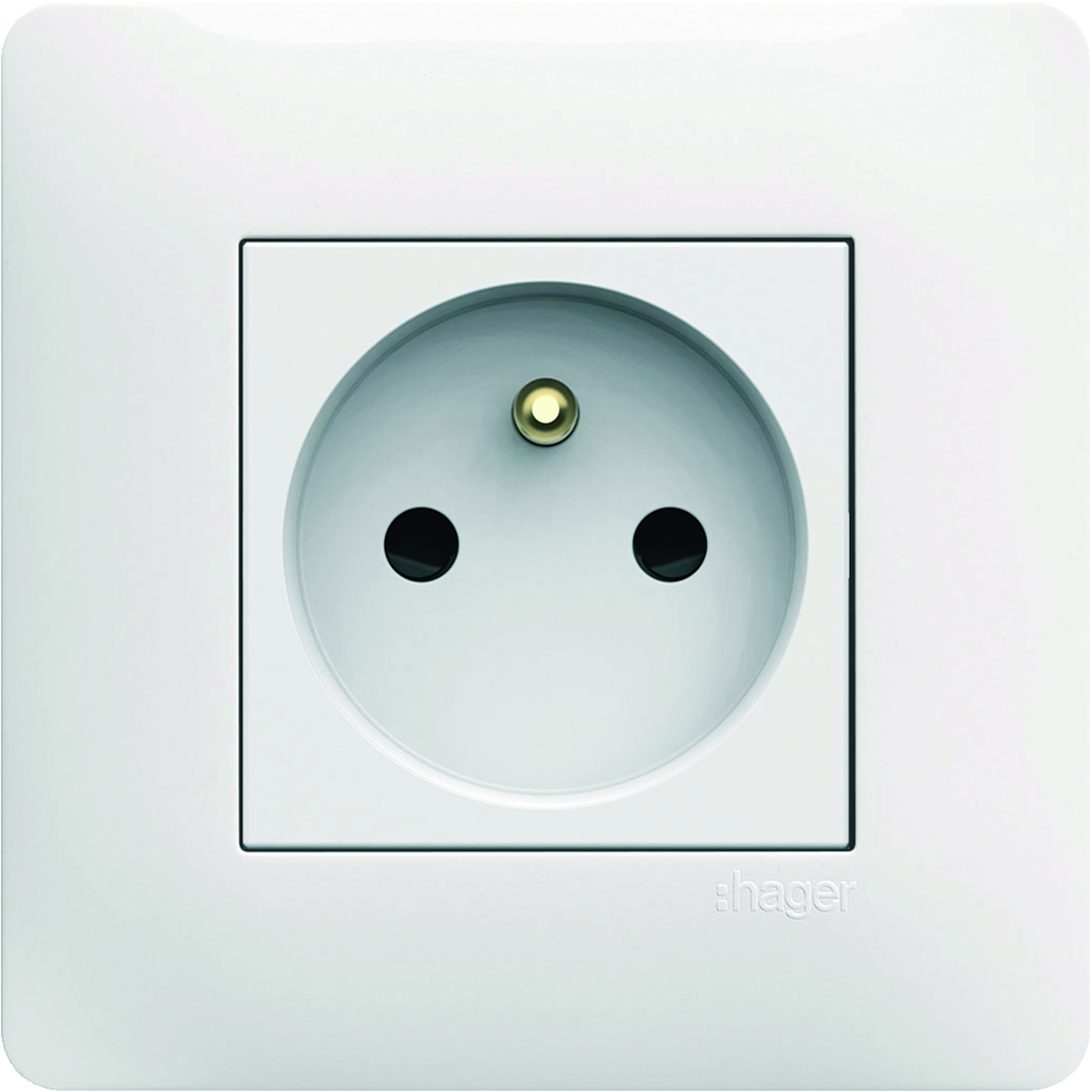 Plaque 1 poste Pure