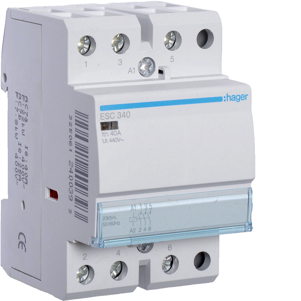 Contact 40A, 3F, 230V