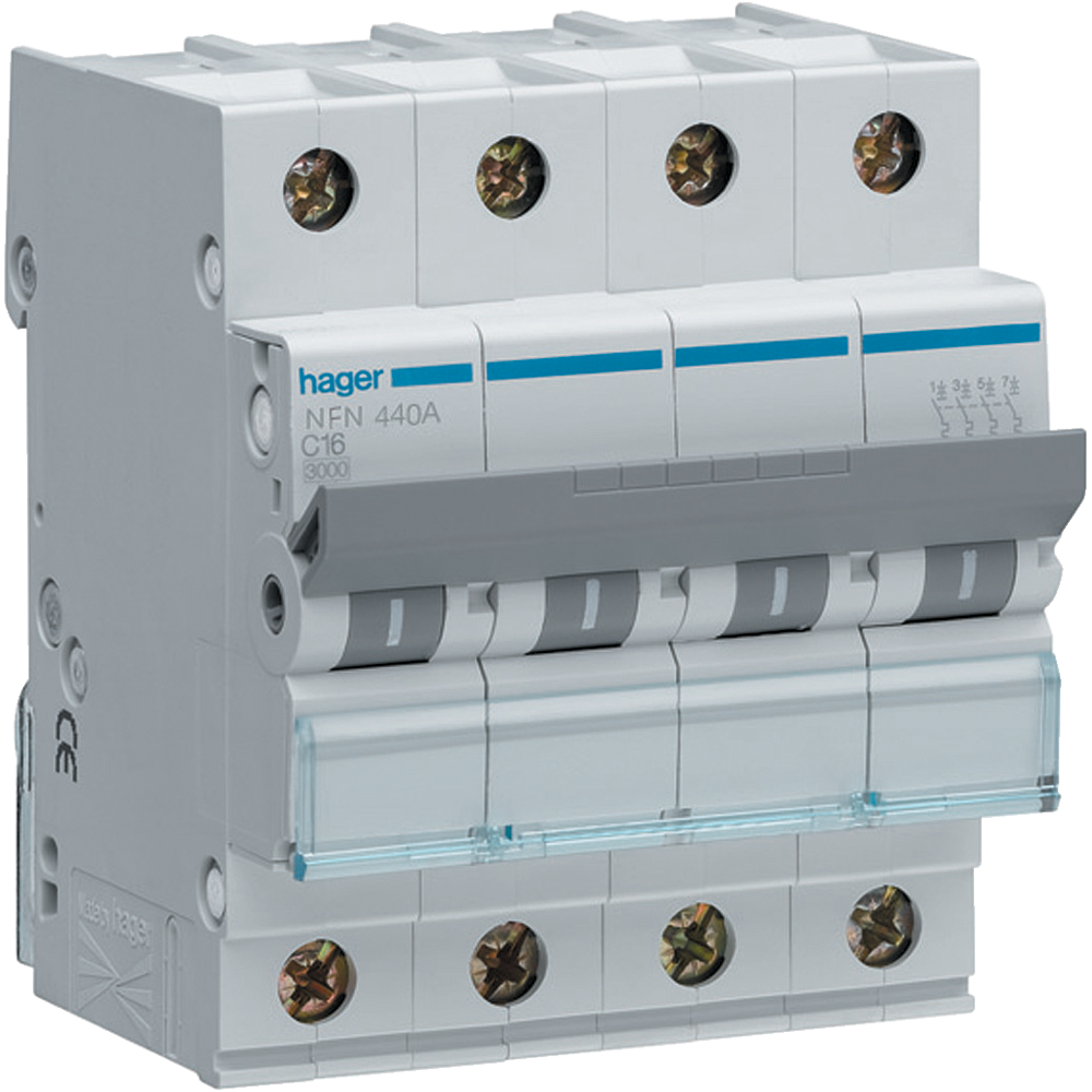 Disj.2P 6-10kA C-40A 2m