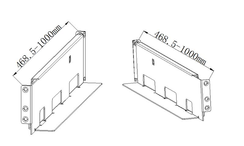 R Series UPS Rack Slide 4-post