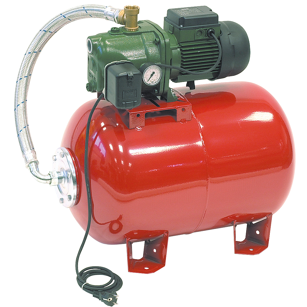 POMPE AQUAJET  102/60M RESERVOIR 60L LIVREE MONTEE