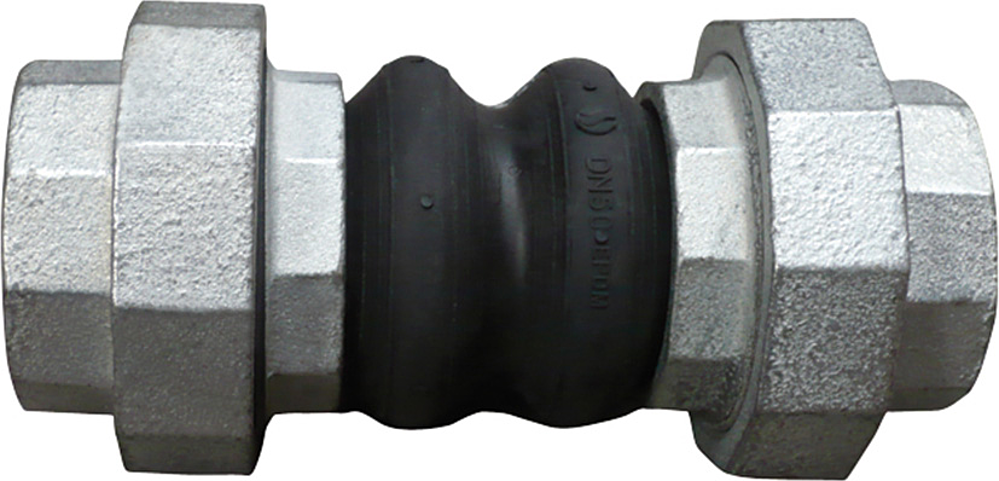 Manchon Compensateur EPDM Raccords union EPDM Double Onde Raccords Fonte BSP DN50