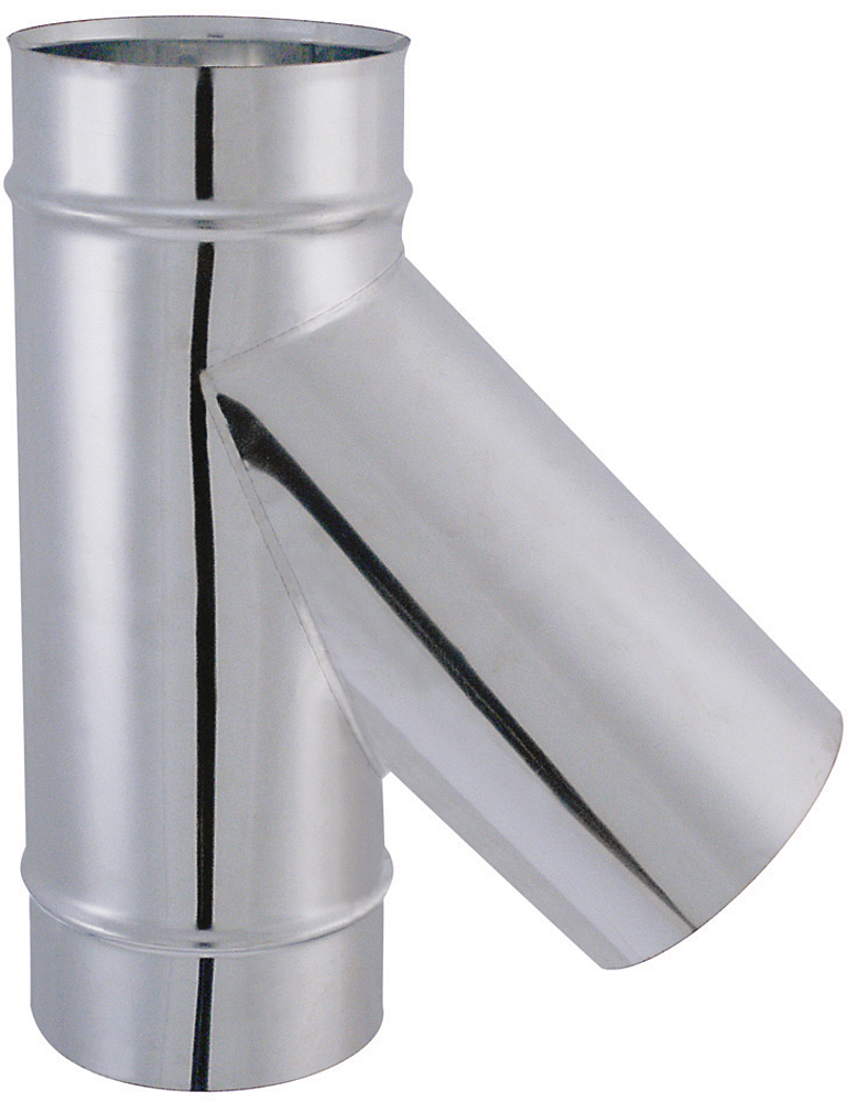 Té Inox (304) Fumisterie extrudé 90°