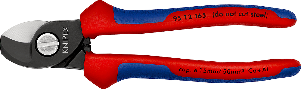 Coupe-câbles – Branches à gaine synthétique multicomposants – Knipex