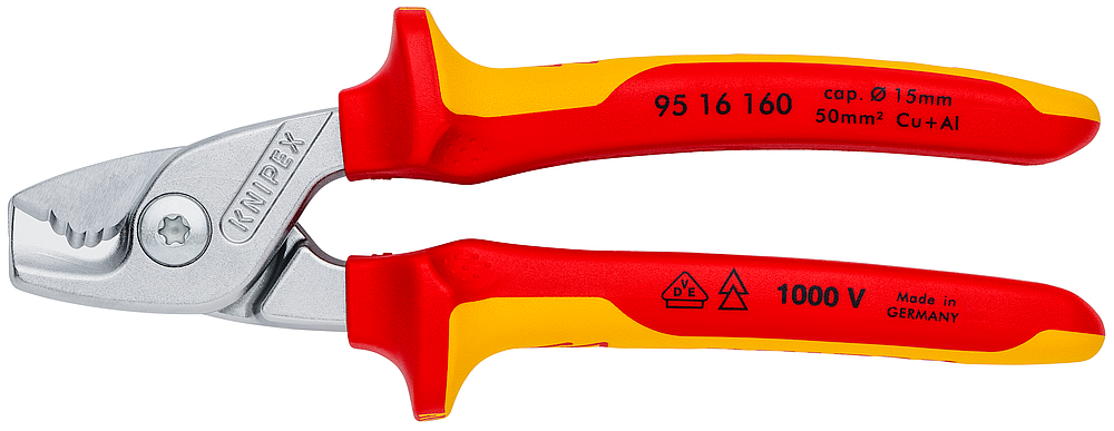 Coupe cable StepCut chromé 160 mm 1000 V