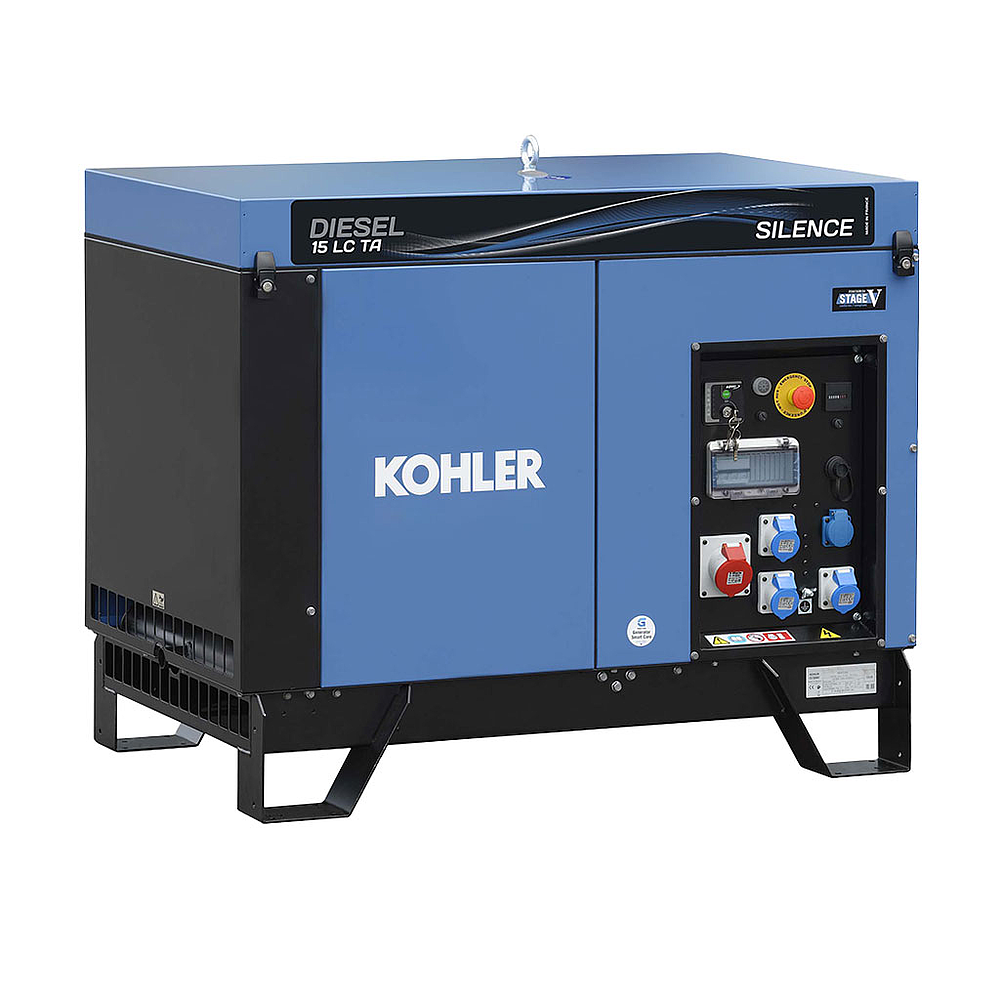 KOHLER-SDMO 15 LC TA SILENCE C5 - Groupe électrogènes Triphasé Diesel - Avec ou Sans AVR
