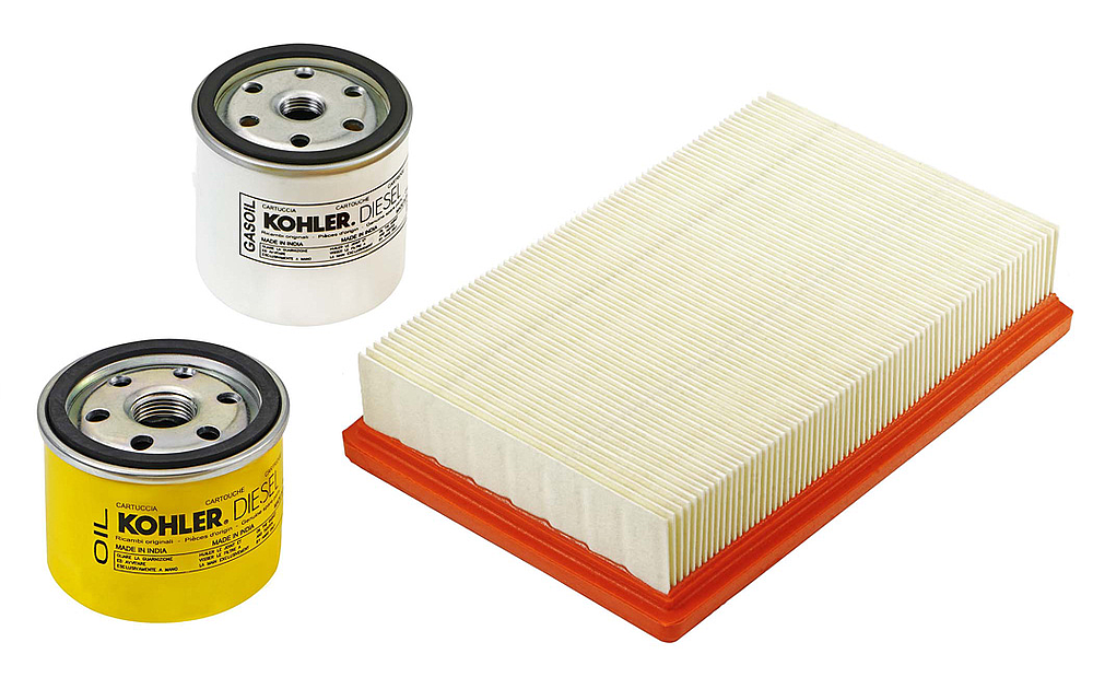 SDMO RKDS6 - Kit entretien comprenant filtre à huile, filtre à carburant et filtre à air