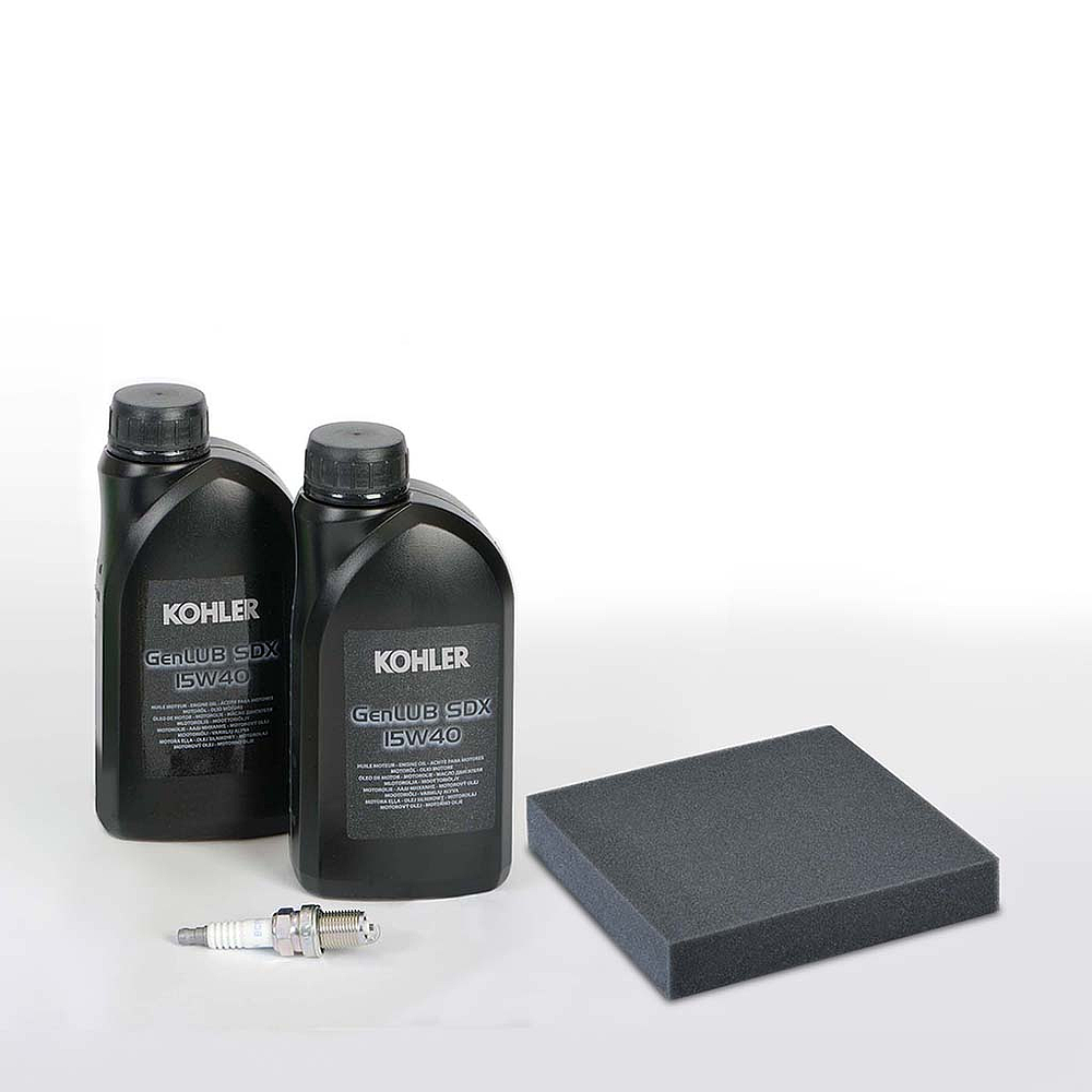 SDMO RKS8 - Kit entretien pour PERFORM 6500 comprenant huile, bougie et filtre à air