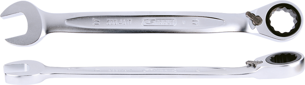 Jeu de clés mixtes à cliquet reversible GEARplus® , 10 pièces