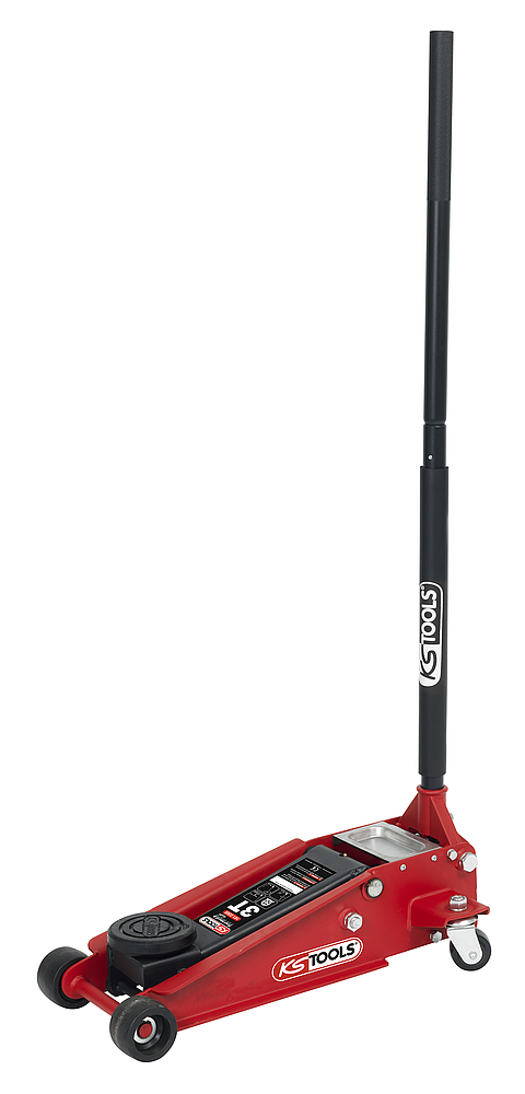 Cric hydraulique  rouleur acier, 3 T