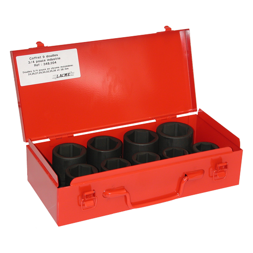 Douille Choc .3/4 (9*) Jeu: *24-38mm