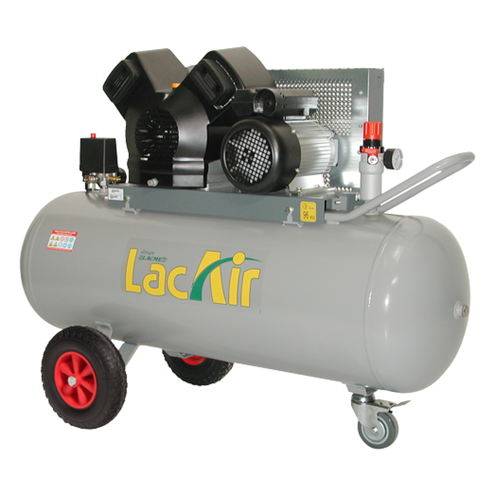 LACME TWINAIR 23/150M - Compresseur d'air mobile 230V - 23m³/h