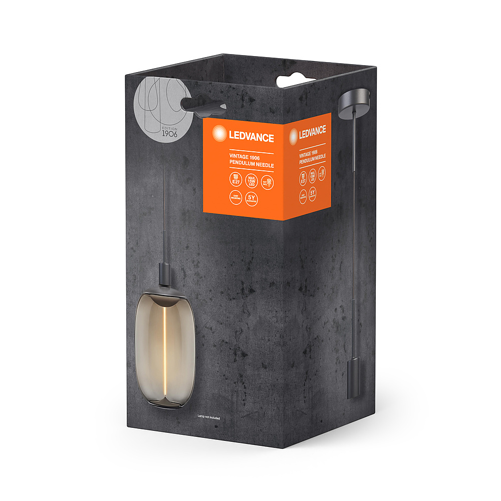 1906 PENDULUM NEEDLE Anthracit