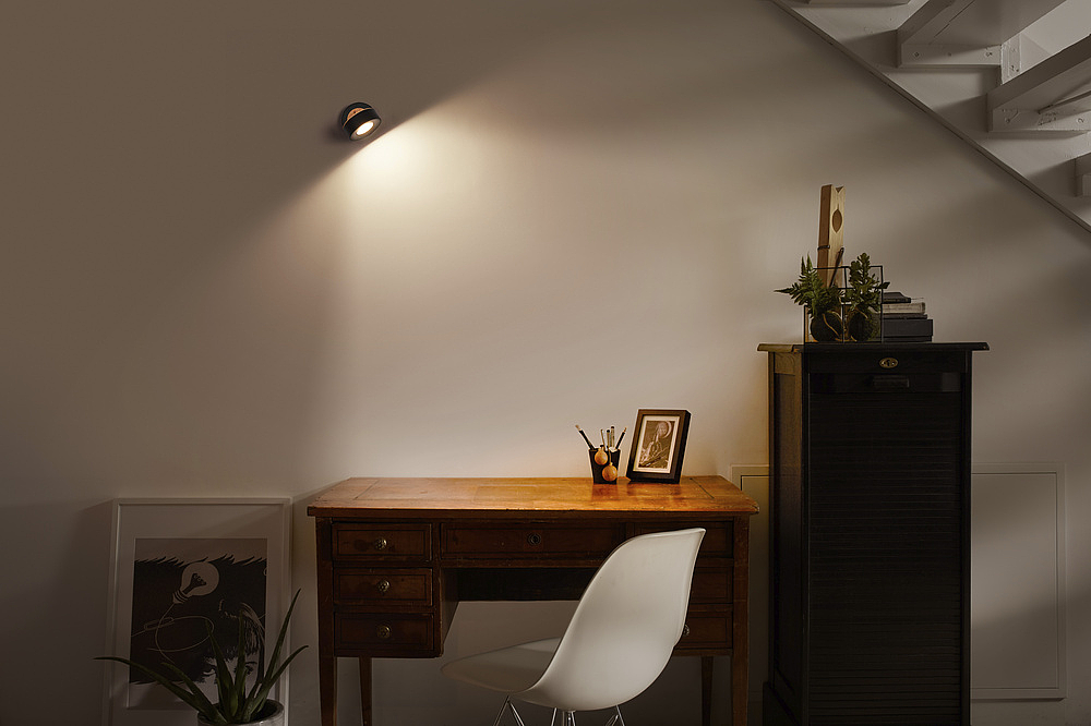 Spot Pluto 5W/830 mono Noir