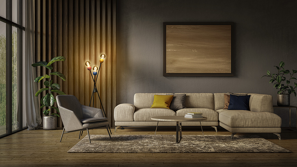 Lum sur pied Decor Bubble E27